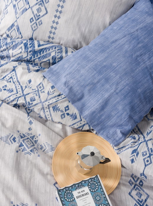 L'essentiel linge de maison Cleo - Azul L'essentiel linge de maison Cleo - Azul